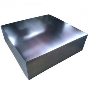 De met een laag bedekte Metaalglans van Tin Steel Sheet Plate With 995mm 0.12mm
