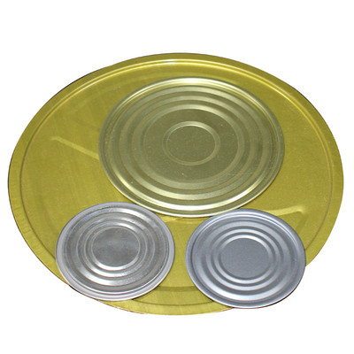 Het Staalblik Tin Can Lids 153mm Diameter Tin Bottom 0.14mm van de voedselverpakking