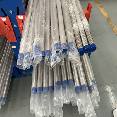 Fabrieksvoorziening 180 Grit EN 1.4401 Sanitaire buizen van roestvrij staal 316L