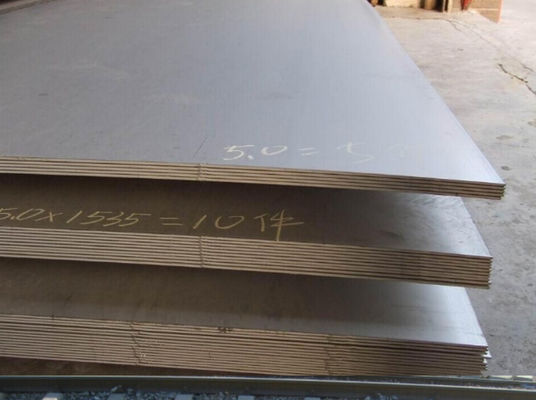 Warmgewalste Slijtvaste het Staalplaten van Mn13 1 tot 40mm Hoog Mangaan Hadfield